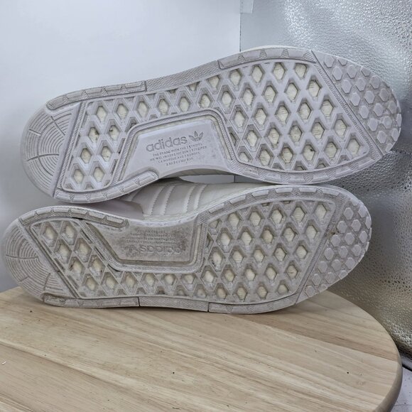 MENS SIZE 13 - ADIDAS NMD V3 GX9586 SHOES CLOUD WHITE SNEAKERS - Picture 8 of 9